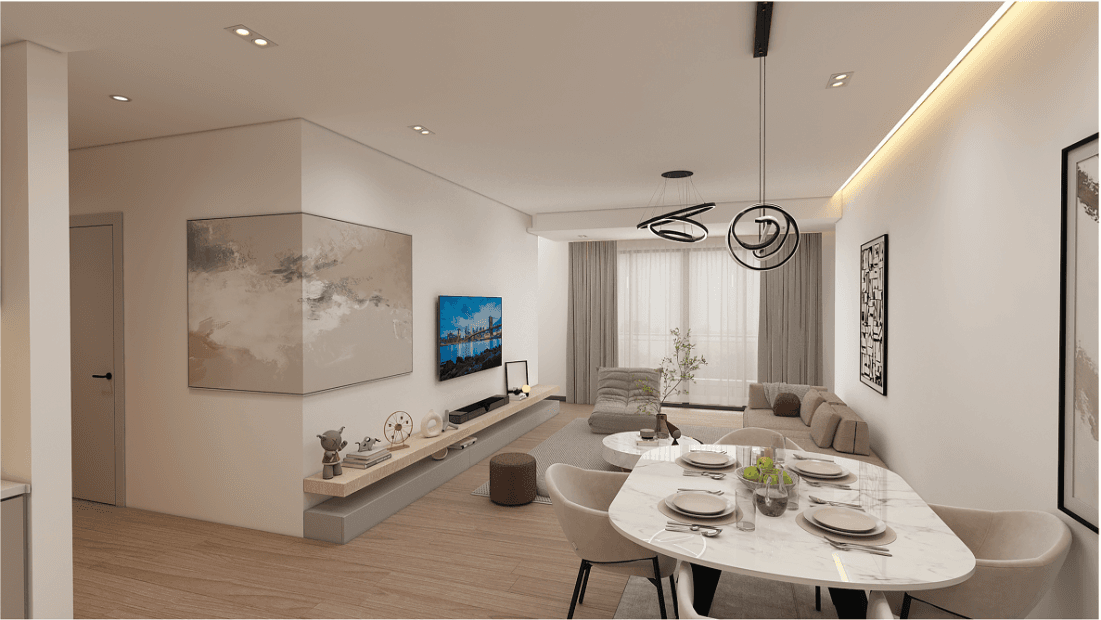 Three Bedroom Overview